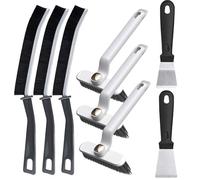 Gaodeding 8 Pcs Crevice Cleaning Brush Set, Bathroom Tile Groove Gap Cleaning Brush, Suitable for Cleaning Narrow Corners in Home Kitchens, Bathrooms, and Windows