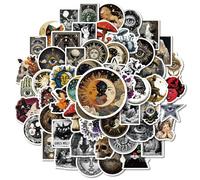 Gaodercha 1 Pack Mysterious Celestial Stickers Waterproof Vinyl Cosmic Stickers Vintage Astrology Witchy Stuff Decals for Laptops, Water Bottles, Journals, Witchcraft Party Favors