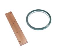 GAOFESA 1/4 10Inch Tape Splicing Set Professional Tape Splicing Block For Revoxsonido 1/4 10Inch Open Reel To Reel Tape Media