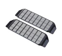 GAOFESA 2pcs Car Air Outlet Cover Anti-blocking Dustproof Back Under For Seat Air Conditioning Vent Cover Net For Back Seat Holder Mount