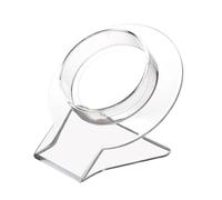 GAOFESA Acrylic Clear Bangle Display Holder Watch Display Stand Retail Shop Showcase Jewelry Rack Storage