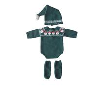 GAOFESA Adjustable Newborn Photography Costume & Knit Clothes Newborn Romper With Hat & Socks For Growing Babies Warm And Cozy Baby Clothes