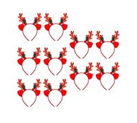 GAOFESA Adjustable Sparkling Reindeer Antlers Headbands Beautiful Kids And Adults Christmas Party Reindeer Antlers Headbands