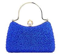 GAOFESA Fashionable Evening Purse Crossbody Handbag With Sparkling Rhinestones Delicate Chain Strap Shoulder Bag For Women Trendy Shoulder Bag