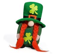 GAOFESA Gnomes Plush Dolls Decoration For Patricks Day Irish Festival Leprechaun Scandinavian Swedish Tomte Elves Figure Toy