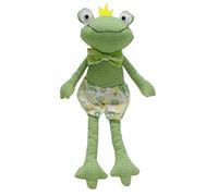 GAOFESA Handmade Cloth Toy Fun Desk Ornament Doll Decorations Comfortable Frog Shape Ornament For Animal Enthusiasts Comfortable Frog Shaped Party Decorations