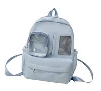 GAOFESA Itabag Backpack Transparents Pin Display Backpack With Inserts For School Concerts Anime Display Satchels Handbags Pin Display Backpacks With Inserts