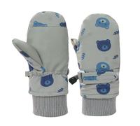 GAOFESA Kids Winter Mittens Soft & Breathable Fleece Lined Mitts Warm Skiing Gloves For Children Snow Adventures Snow Mittens
