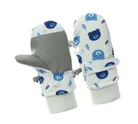 GAOFESA Kids Winter Mittens Soft & Breathable Fleece Lined Mitts Warm Skiing Gloves For Children Snow Adventures Snow Mittens