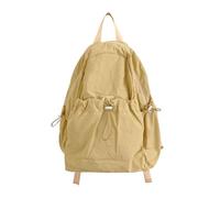 GAOFESA Large Capacity Nylon Backpack School Bag For College Students And Gym Enthusiasts Rucksacks With Front Drawstring Bag Casual Daypacks For Commuting