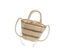 GAOFESA Lightweight And Delicate Straw Crossbody Bag Shoulder Bags Large Handbag For Nature Loving Women Seeking A Retro Look Beach Vacation Purse