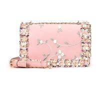 GAOFESA Luxurious Chain Crossbody Bag With Delicate Embroidery Pearls Chain Bag Small Square Bag A Must Have For Trendsetters Comfortable And Stylish Crossbody Bag
