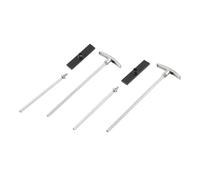 GAOFESA Motorhomes Sewer Systems 6" and 9" Sanitation Waste Valves Extension Handle Rod 2Pieces for Maintenance Sewer Valves Handle Kit
