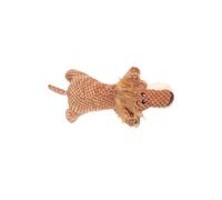 GAOFESA Plush Animal Dog Chewing Toy Squeaky Dog Teething Toy For Boredom Relief And Gums Massage Outdoor Fetching Game For Pet Plush Toy For Stress Relief