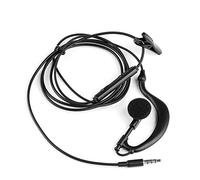 GAOFESA Single Side Business Headset With Microphone Headset For Clear Call In The Call Center Ear Hook Wire Control 3.5mm