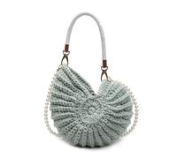 GAOFESA Women Seashells Bag Handwoven Messengers Bag Trendy Conch Shoulder Bag Stylish Handbag All-Matching Crossbody Bag Women Bag Handwoven Crossbody Bag Stylish Handbag Female Fashion Shoulder Bag