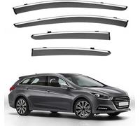 GAOGaoxin Car Wind Deflectors for Hyundai I40 Wagon I40 Estate MK1 2011-2019, Keep Your Car Ventilated in Rain Windproof Rain Snow Smoke Guards Accessories Sun Visors