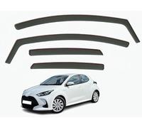 GAOGaoxin Car Wind Deflectors for Toyota Yaris 5-Door Hatchback 2021 2022 2023 2024, Keep Your Car Ventilated in Rain Windproof Rain Snow Smoke Guards Accessories Sun Visors