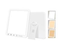 Gaogodot Daylight Simulation Lamp, 3 Color Modes & 5 Brightness Levels, 15000 Lux Bright Light for Home/Office, Touch Control & Timer, Adjustable Stand