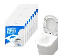 GAOHAN 80Pcs Disposable Toilet Seat Covers, Flushable Toilet Seat Covers for Kids Adults Pregnant Women, Disposable Toilet Seat Cover for Travel, Use in Public Toilets
