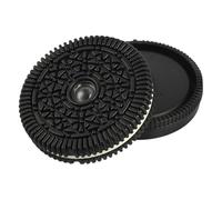 GAOHOU 1 Set 32mm F10 Focus Free Pancake Biscuit Lens Compatible with Sony E-mount Series Mirrorless Camera Zone Focus Lens