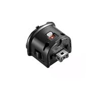 GAOHOU 1Pcs Motion Plus Adapter Sensor Compatible with Wii Remote Control (Black)