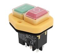 GAOHOU 220V-250V 5PIN Electromagnetic Switch, On/Off Switch fits Cement Mixer 900/41700 Belle Minimix 150 from May 2007