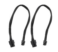 GAOHOU 2pcs Mini 6-Pin to PCI-E 6PIN Graphics Video Card Power Cable for Mac G5 Mac Pro