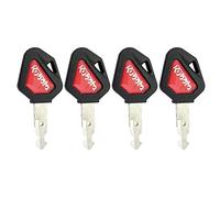 GAOHOU 4PCS Ignition Switch Key for Kubota Mini Excavator Backhoe Track Loader Marked 459A Starter Key