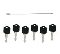 GAOHOU 6PCS Forklift 212 Ignition Key Compatible with Doosan & Daewoo Forklift Skid Steer Ignition Keys Part NO#D554212