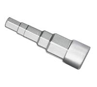 GAOHOU Universal Radiator Spud Wrench 1/2" Radiator Valve Key Spanner 5 Step Pagoda Head Wrench Inside Square Hole