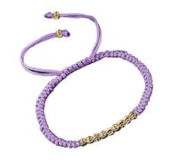GAOINTELL Adjustable 4mm Braided Rope Bracelet For Men And Women Handchain With Secure Closure Elegant Outdoor Jewelry