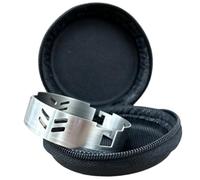 GAOINTELL Stainless Steel Wind Guard for Camp Stove Small Structure Easy Storage Outdoor Cooking Equipment for Hiking Adventures Rustless Insulated Hoop