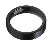 GAOJUDAF 1 piece 25mm C to C Industrial Camera Aluminum Extension Tube, C Mount Len Adapter Spacer Ring for Security Camera(Dark black)