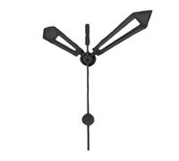GAOJUDAF 1 Set Green Luminous Hands for NH34 NH35 NH36 NH38 NH70 NH72 Movement, Watches Pointer Needle 8x13x13.5mm(Black Grey)