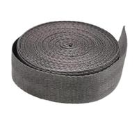 GAOJUDAF 10m Ultra High Molecular Weight Polyethylene Tape, High Strength Safety Strap Webbing White Grey 1 piece(25mm x 1mm)