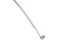 GAOJUDAF 1m Cable Protector Shrink Ratio 40 Percent, Silicone Heat Tube Wire Sleeving for Management(WHITE,1.5mm)
