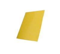 GAOJUDAF 1pc Black/Yellow Thin 3240 Epoxy Resin Sheet, High Strength FR4 Fiberglass Board for Structural Components(Yellow,400X500X0.5MM)