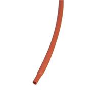 GAOJUDAF 1pc Silicone Shrinkable Tube Black/Grey/White/Red, ID 40mm-55mm Silicon Heat Shrink Hose Sleeve(Red,45mm)