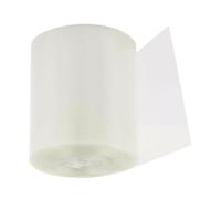 GAOJUDAF 1pc Transparent PVC Sealing Tube, Heat Shrink Cover Hose Width 1-20mm for Electrical Wrapping(7MM*4.5MM*5METERS)