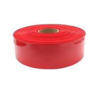 GAOJUDAF 1pc Wrapping Sleeve PVC Shrink Tube, Width 85-400mm Shrink Wrap Sleeve for Interface Sealing(Red,103mm)