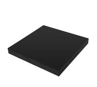 GAOJUDAF 3240 Fiberglass Thin Sheet Thickness 0.5mm-5mm, Black 3D Printer FR-4 Epoxy Resin Solid Panel 1pc(250X250X0.5MM)