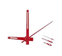 GAOJUDAF 6pcs/Set 8mm*12mm*12.5mm Watch Hands Kit, Green Luminous Watch Pointers Kit for NH35/NH36/4R/7S Movement(Red)