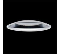 GAOJUDAF Flat Convex Clear Lens Diameter 15.5mm-80mm, K9 Optical Glass Magnifier for High Power Lamp 1pc(26 * 50 * 3.75 * 1.4mm)