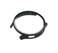 GAOJUDAF PC Case Smart Watch Accessory for Watch 7/6, Robust Tempered Glass Screen Protector Case Cover 1piece(Black,40mm*7)