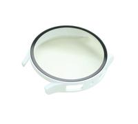 GAOJUDAF PC Case Smart Watch Accessory for Watch 7/6, Robust Tempered Glass Screen Protector Case Cover 1piece(White,44mm*6)