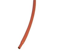 GAOJUDAF Shrink Sheathing Silicone DIY Wire Wrap Protector, Shrinkage 1.7:1 Shrink Tubing for Cable Management 5m(Red,15mm)