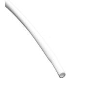 GAOJUDAF Shrink Sheathing Silicone DIY Wire Wrap Protector, Shrinkage 1.7:1 Shrink Tubing for Cable Management 5m(White,8mm)