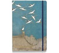 GAOJUNAN Notebook Work Writing Paperback Notebook Journal Classical Style, Creative Arts, Literary Notepad Printing Hard Cover, Ruled Paper Office Supplies