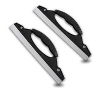 GAOLAOSY - Car Wash Squeegee, 12 Inch for Drying Auto Windshield Anti-Slip Silicone Water Squeegee with Handle, Flexible Glass Drying Tool for